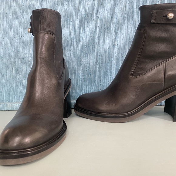 New, rag & bone, "Soren" , Leather, Black, Ankle Boot, Bootie, Women's Size 6 - Picture 7 of 16
